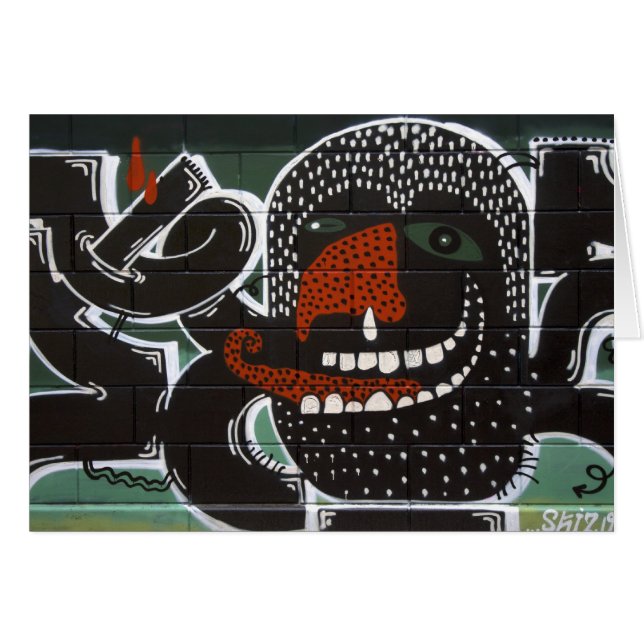 Cartão É Um Cheiro De Grafite De Rinite Persistente (Frente Horizontal)