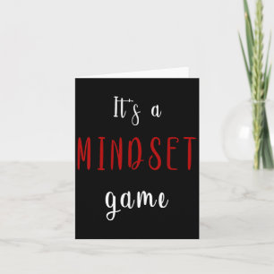 Cartão É Um Jogo Motivacional E Inspirador