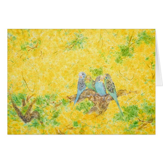 Cartão É um mundo bonito (Frente Horizontal)