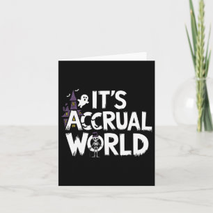 Cartão É um Mundo de Regime de Competência Design Engraça