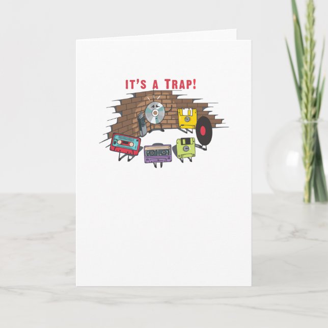 Cartão É uma armadilha (Frente)
