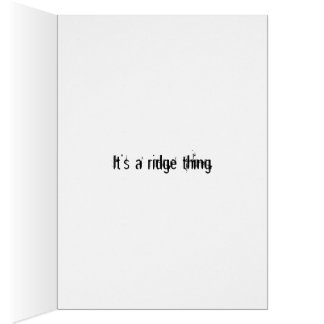 Cartão É uma coisa do cume