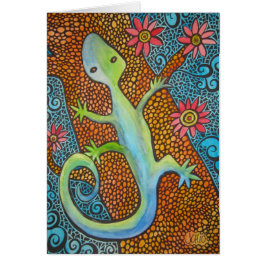 Cartão É uma selva para fora lá