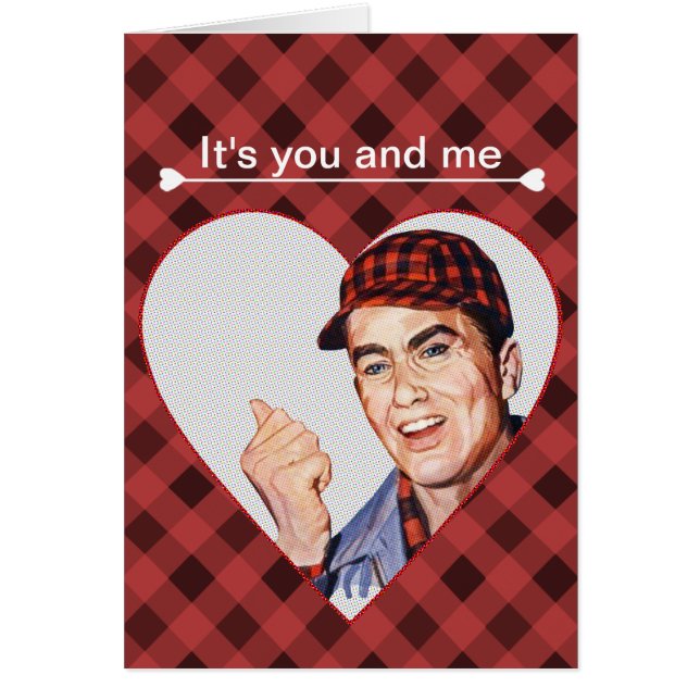 Cartão É você e eu (Frente)