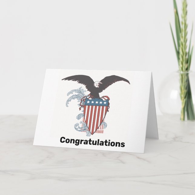 Cartão Eagle and Shield New Citizen Card (Frente)