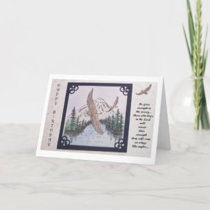 Cartão Eagle Birthday Card