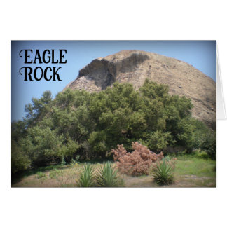 Cartão Eagle Rock California Monument Landmark
