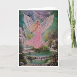 Cartão Earth angel greeting card