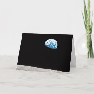 Cartão Earthrise William Anders