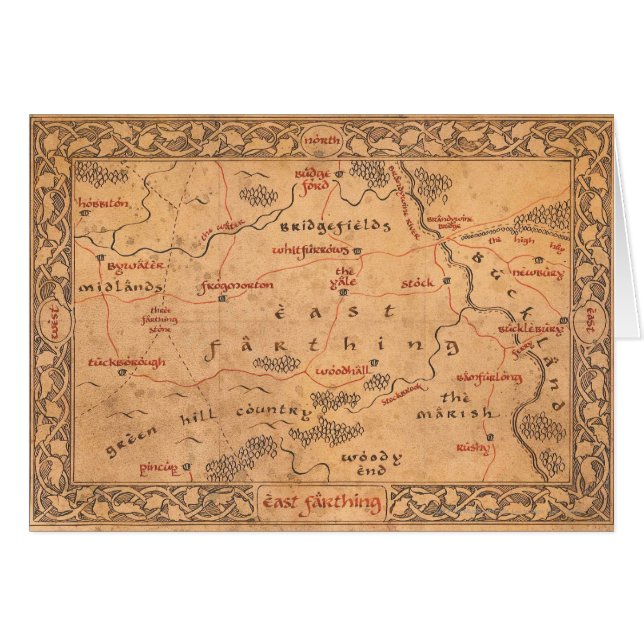 Cartão East Farthing (Frente Horizontal)
