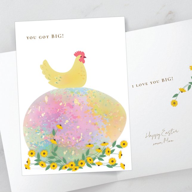 Cartão Easter Card from Mom to Adult Child (Criador carregado)