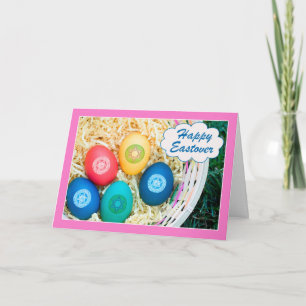 Cartão Eastover Ovos de Passagem Interreligiosa de Páscoa