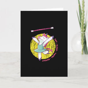 Cartão Eat sleep twirl