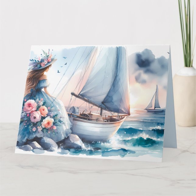 Cartão Echoes of the Tide (Frente)