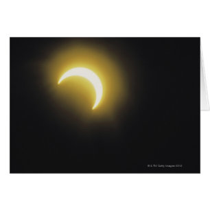 Cartão Eclipse solar