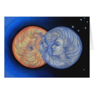 Cartão Eclipse solar