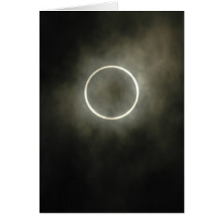 Cartão Eclipse Solar Anular