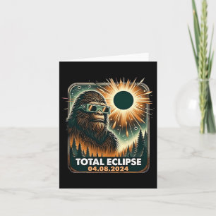 Cartão Eclipse Solar Total