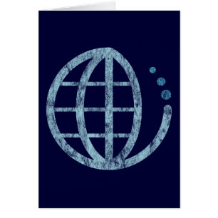 Cartão eco-terra: conservar água