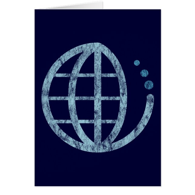 Cartão eco-terra: conservar água (Frente)