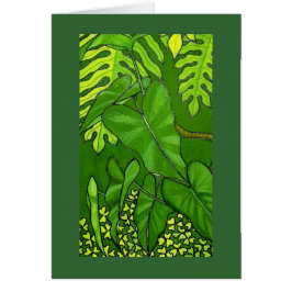 Cartão Eden tropical, detalhe