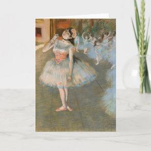 Cartão Edgar Degas - A Estrela