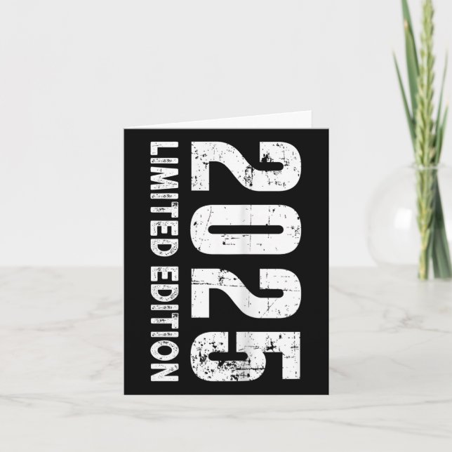 Cartão Edição Limitada E 2025  (Frente)