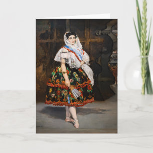 Cartão Edouard Manet - Lola de Valence