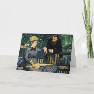 Cartão Edouard Manet - No Conservatório