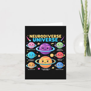 Cartão Edu Especial do Universo de Sensibilização para o