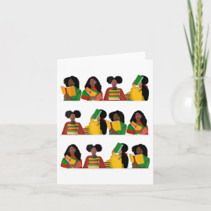 Cartão Educação é Rainha Melanina Negra Mulher Negra