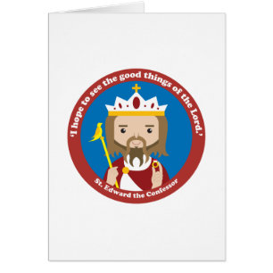 Cartão Edward, o Confessor