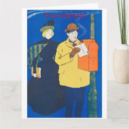 Cartão Edward Penfield