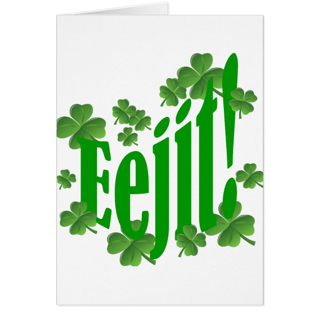 Cartão Eejit (Frente)