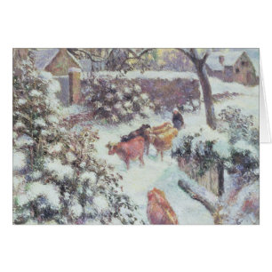 Cartão Effet de Neige um Montfoucault, 1882