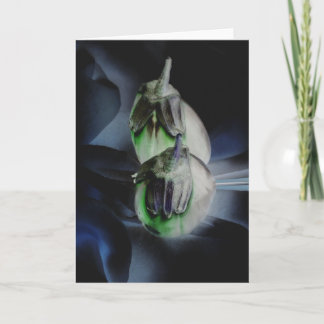 Cartão "EggPlant" Alterou Digitalmente Os Egglets Ainda V