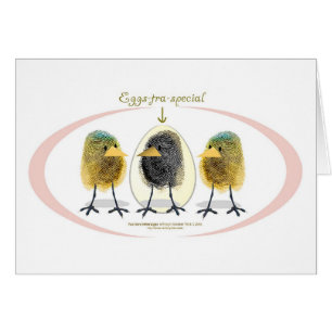 Cartão Eggstra-especial, aquele é o que você é!