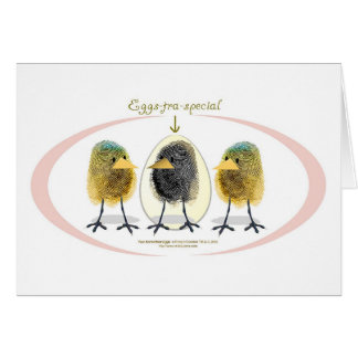 Cartão Eggstra-especial, aquele é o que você é!