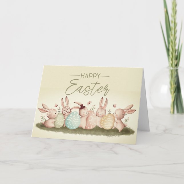 Cartão Eggstra Especial! Feliz Páscoa (Frente)