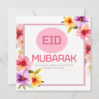 Cartão Eid mubarak