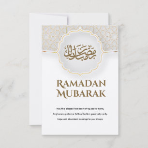 Cartão Eid Mubarak com Masjid
