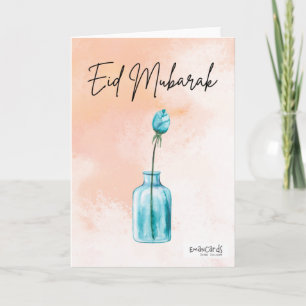 Cartão Eid Mubarak - Simples