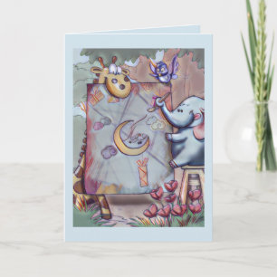 Cartão Eid para crianças