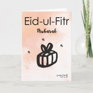 Cartão Eid ul Fitr Mubarak
