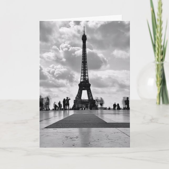 Cartão Eiffel Tower (Frente)