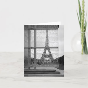 Cartão Eiffel Tower Card