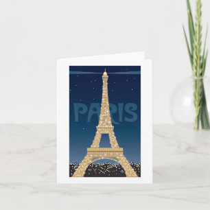 Cartão Eiffel Tower note card