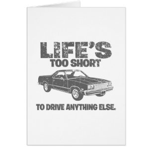 Cartão EL 1977 de Chevrolet Camino