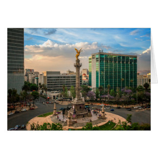 Cartão El Angel De Independencia