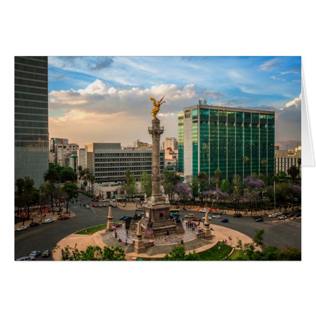 Cartão El Angel De Independencia (Frente Horizontal)
